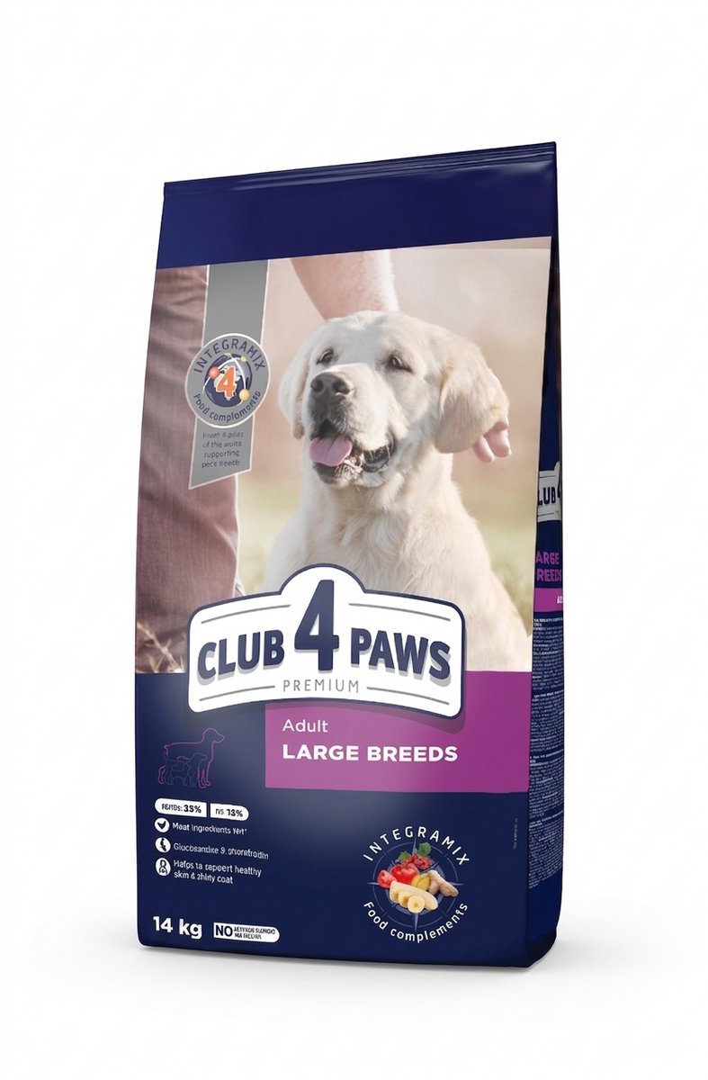 Club 4 Paws CLUB 4 PAWS Hond Droogvoer Kip 14kg