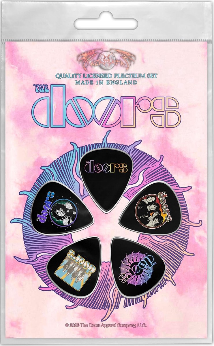 The Doors - Sun - Plectrum - 5-pack 1.00 mm