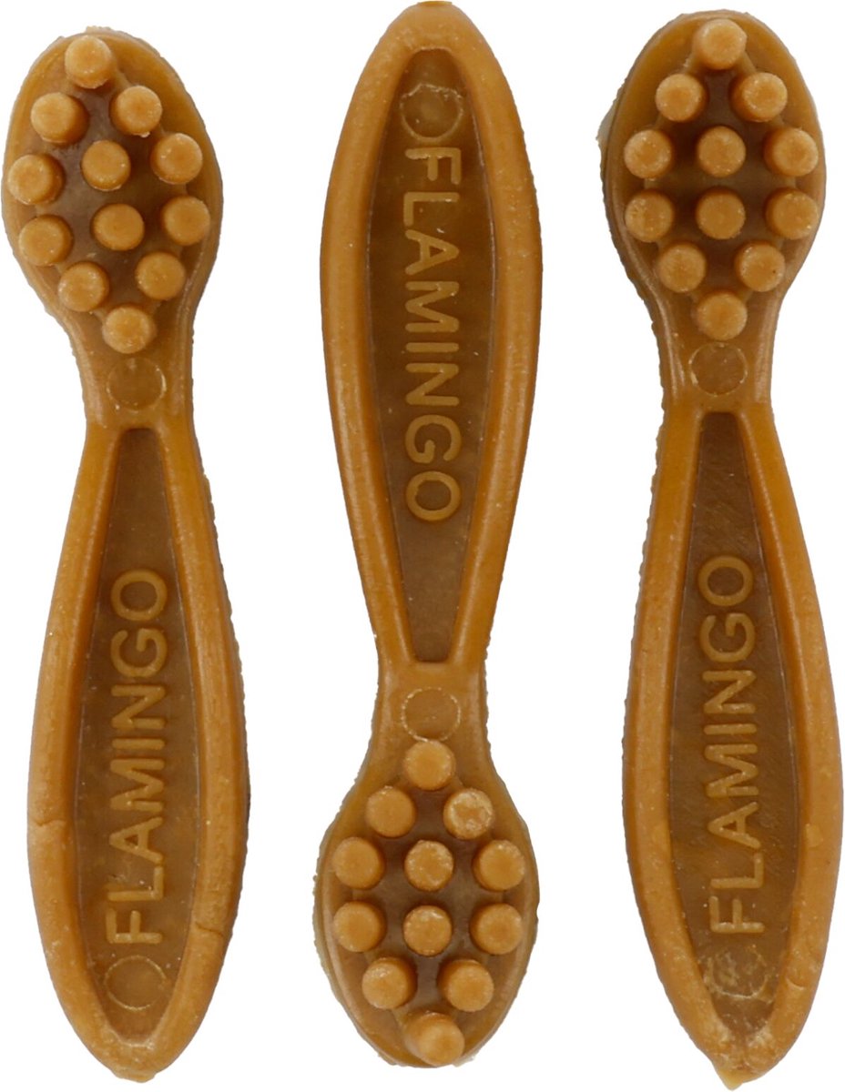 VEGGIE TANDENBORSTEL MET ANANAS 7,5CM 15ST 120GR
