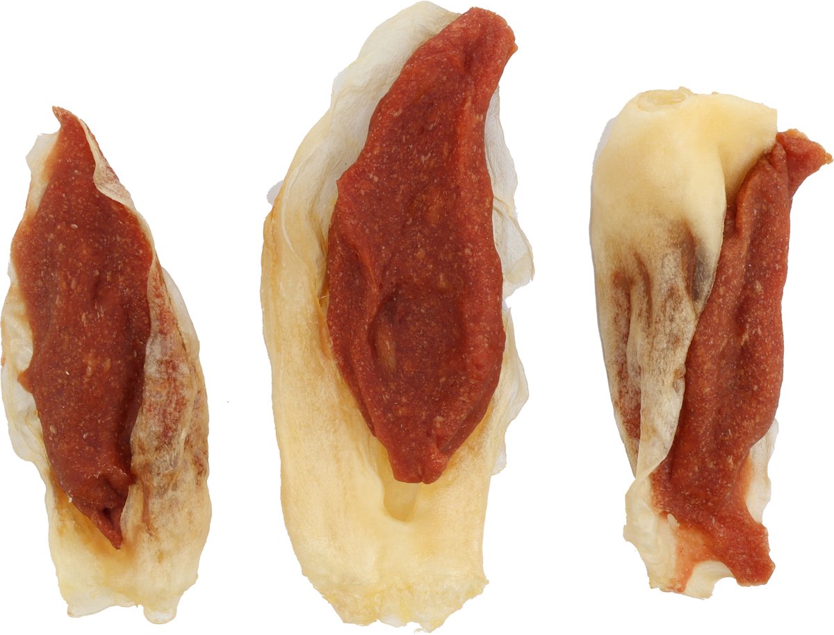 Flamingo Hapki - Snack Honden - Hapki Rabbit Ear Wrapped With Duck 85gr - 1st - 129035 - 1st