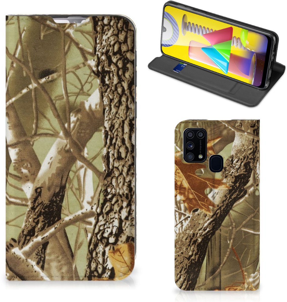 Samsung Galaxy M31 Smart Cover Wildernis
