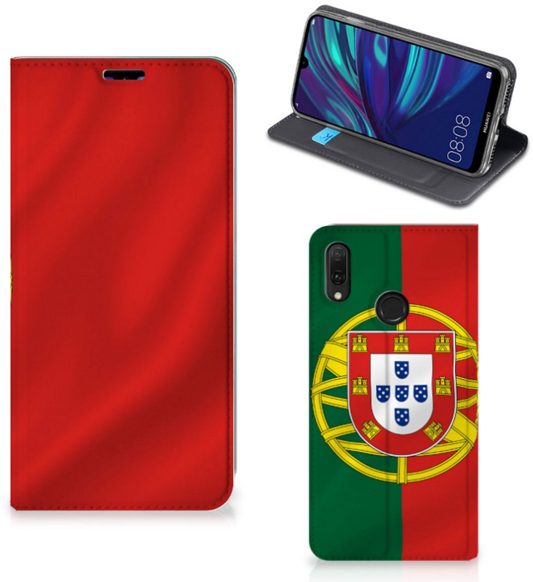 Huawei Y7 hoesje Y7 Pro (2019) Standcase Portugal
