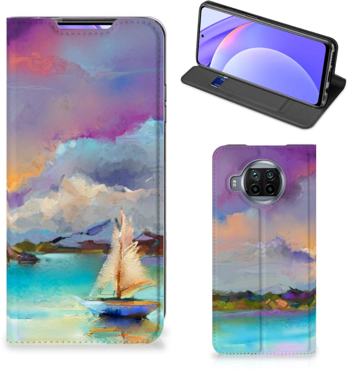 Bookcase Xiaomi Mi 10T Lite Boat