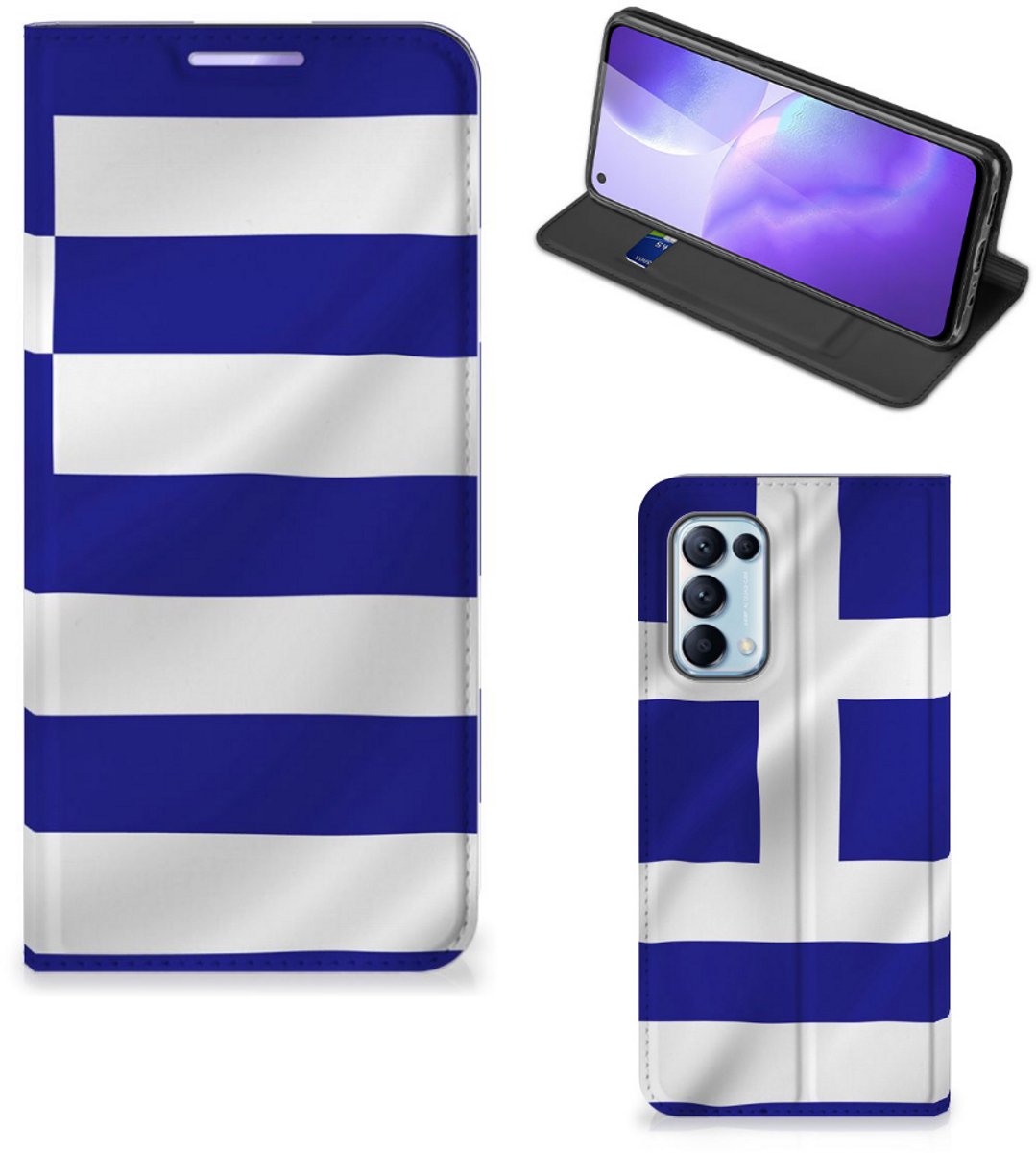 OPPO Find X3 Lite Standcase Griekenland