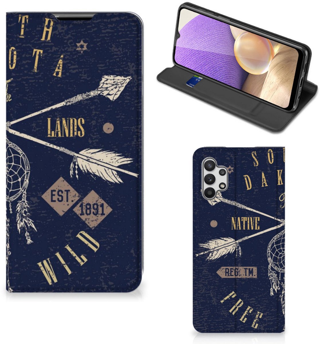 Samsung Galaxy A32 5G Book Cover South Dakota