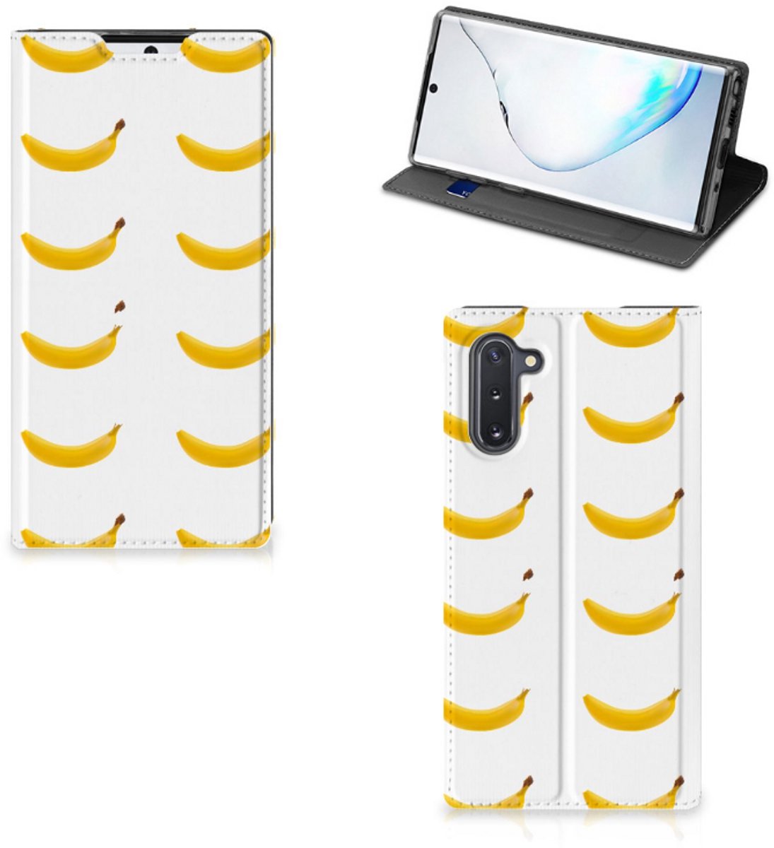 Samsung Galaxy Note 10 Flip Style Cover Banana
