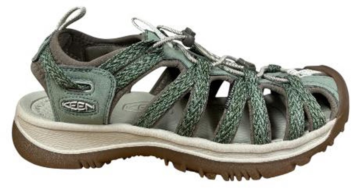 Keen Whisper Dames Wandelsandalen Lily Pad Groen