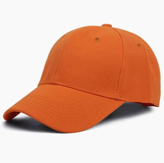 Baseball Pet – Oranje - Verstelbaar - Holland Fan Cap – WK - Koningsdag – Unisex Sport Accessoire