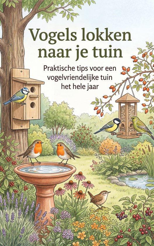 Vogels lokken naar je tuin - cover