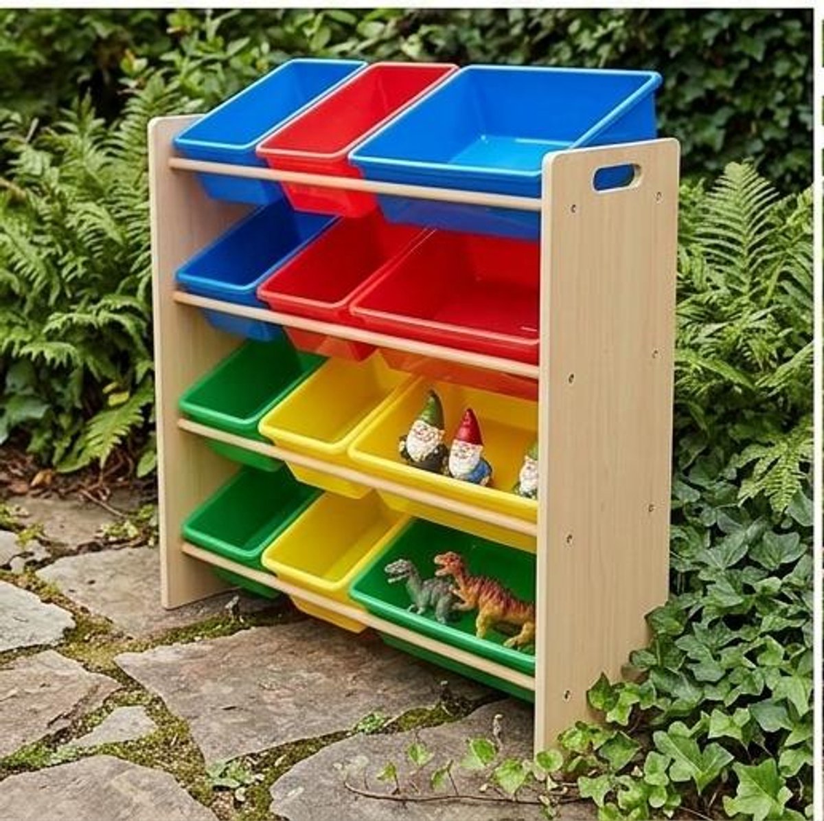 Speelgoed opbergkast met bakken 85 - 7x79 cm - Medahomestore