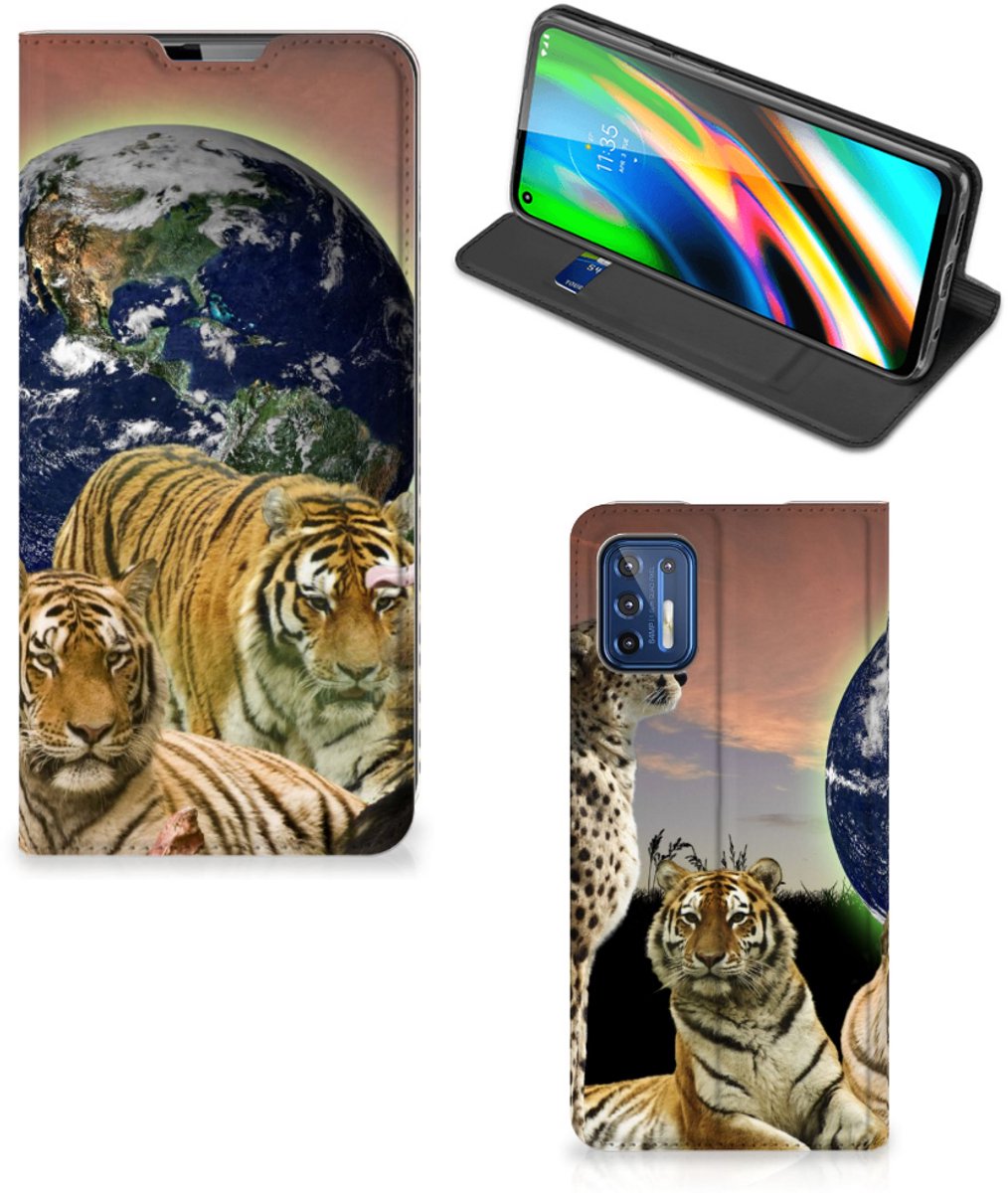 Motorola Moto G9 Plus Hoesje maken Roofdieren