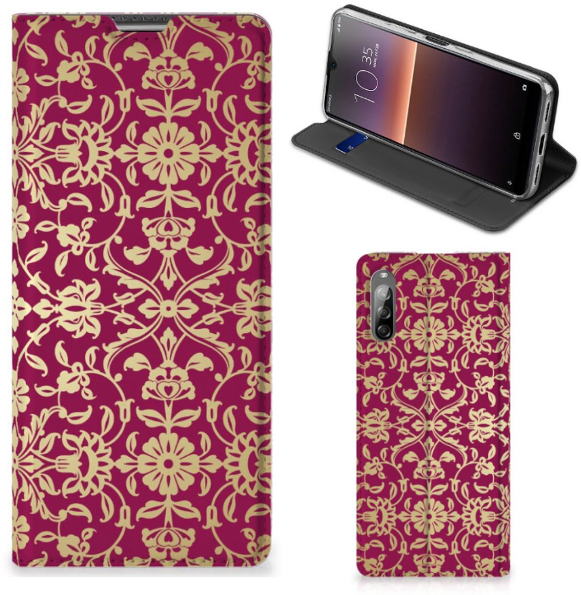 Telefoon Hoesje Sony Xperia L4 Barok Pink