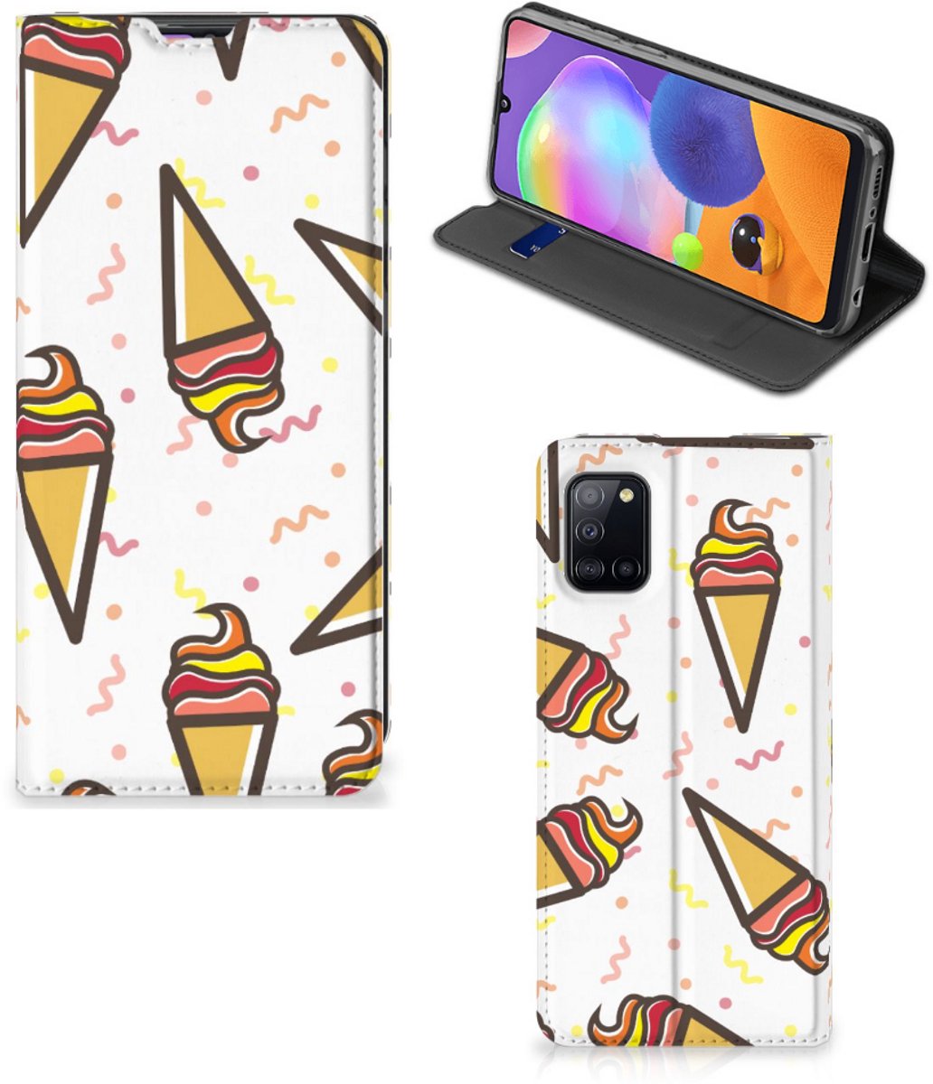 Samsung Galaxy A31 Flip Style Cover Icecream