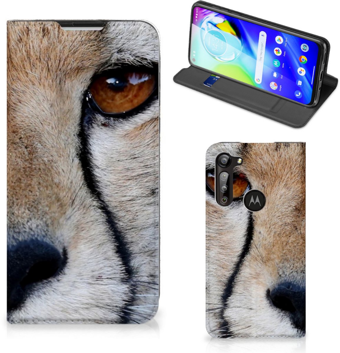 Motorola Moto G8 Power Hoesje maken Cheetah
