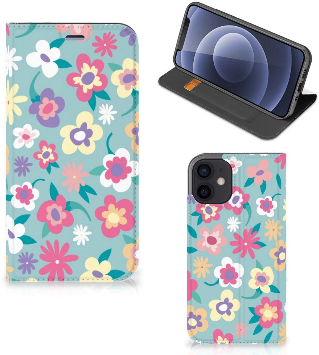 iPhone 12 Mini Smart Cover Flower Power