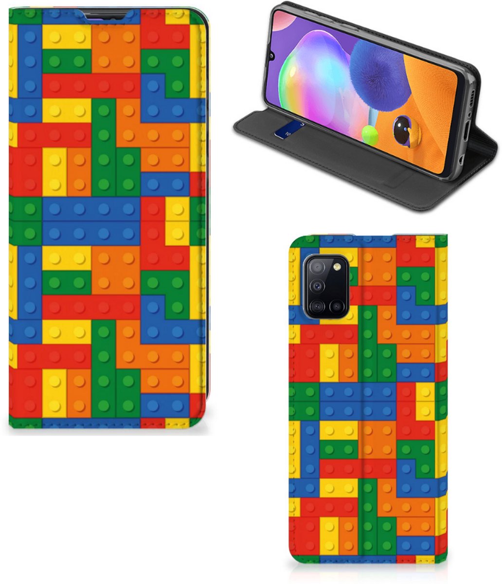Samsung Galaxy A31 Hoesje met Magneet Blokken