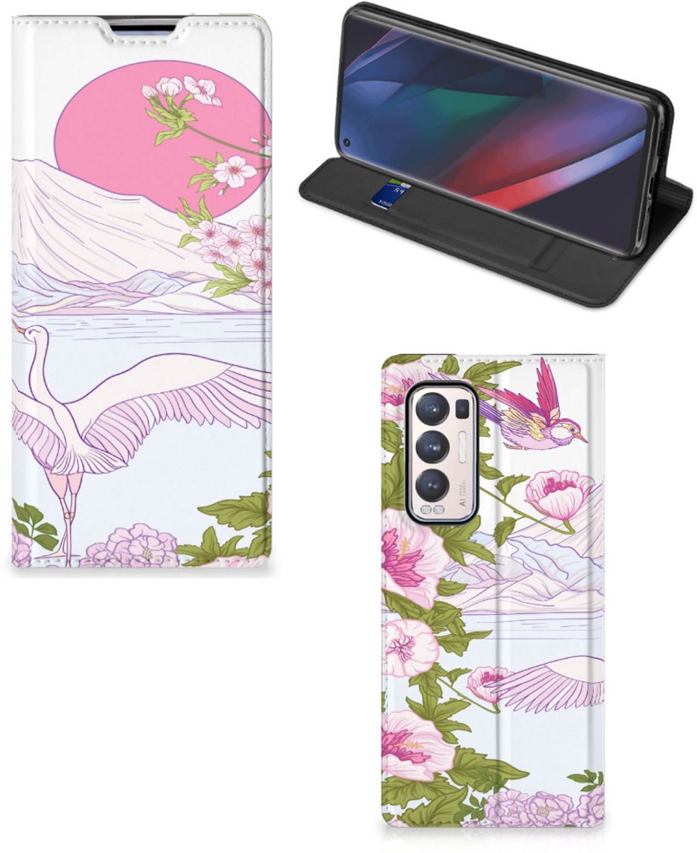 OPPO Find X3 Neo Hoesje maken Bird Standing