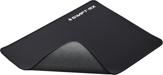 Muismat - Gaming Pad - Precisie Controle - Microscopisch Oppervlak - 25 x 21 cm - Zwart — afbeelding 2