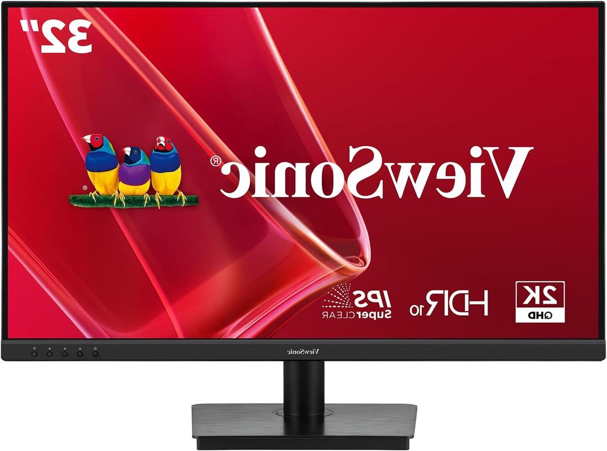 Monitor - Scherm - Werk en Entertainment - QHD 1440p Resolutie - 32 Inch - Zwart