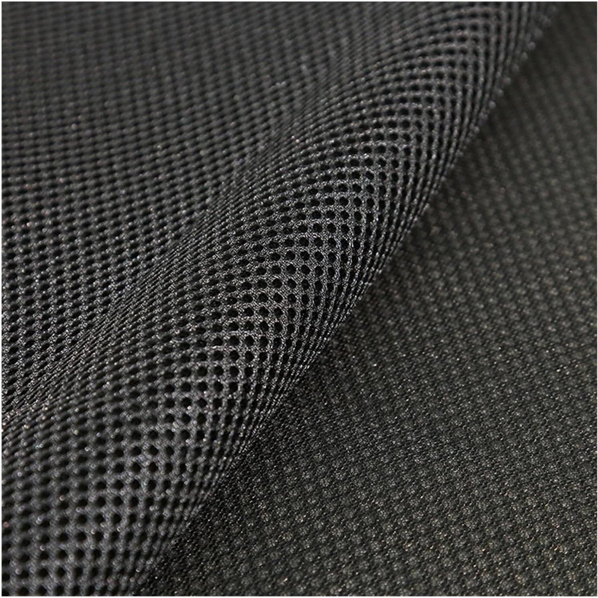 Luidsprekerdoek - Mesh stof - Audio bescherming - Akoestisch transparant - 300cm x 160cm - Zwart
