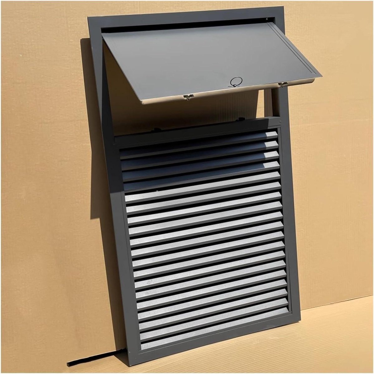 Ventilatierooster - Luchtstroomregelaar - Luchtstroom Regelen - Aluminium Legering - 40 x 60 cm - Zilver