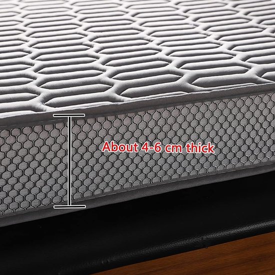 Japanse Matras - Tatami Futon - Comfortabel Slapen - Antislip Ontwerp - 90x200 cm - Veelkleurig — afbeelding 3