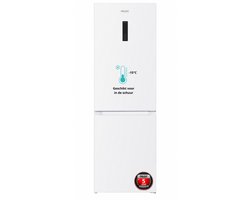 Frilec BONN380-NFD-040CW - Koelvriescombinatie - C label - Geschikt voor in de schuur - 39dB - 5 Jaar Garantie - Wit - koelvriescombinatie vrijstaand - koelvriescombinatie no frost