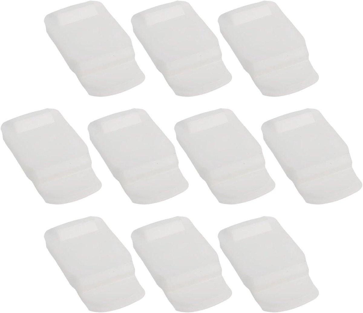 Batterij Covers - Beschermhoezen - Contacten Beschermen - Effectieve Stofbescherming - 10 Stuks - Zwart