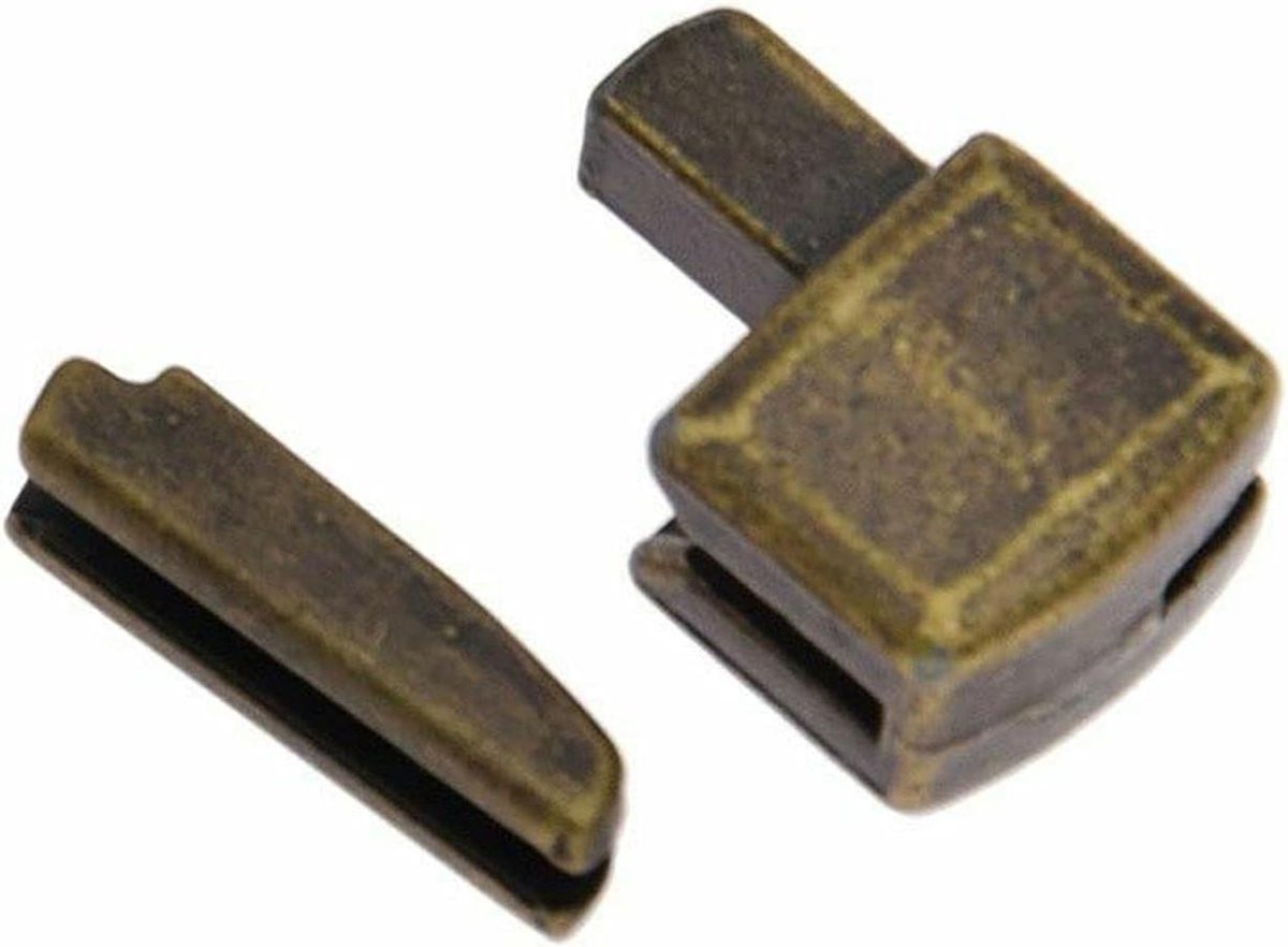 Rits Reparatie Sets - Naai Accessoires - DIY Kleding Maken - Duurzaam Metaal - 5 Sets - Brons