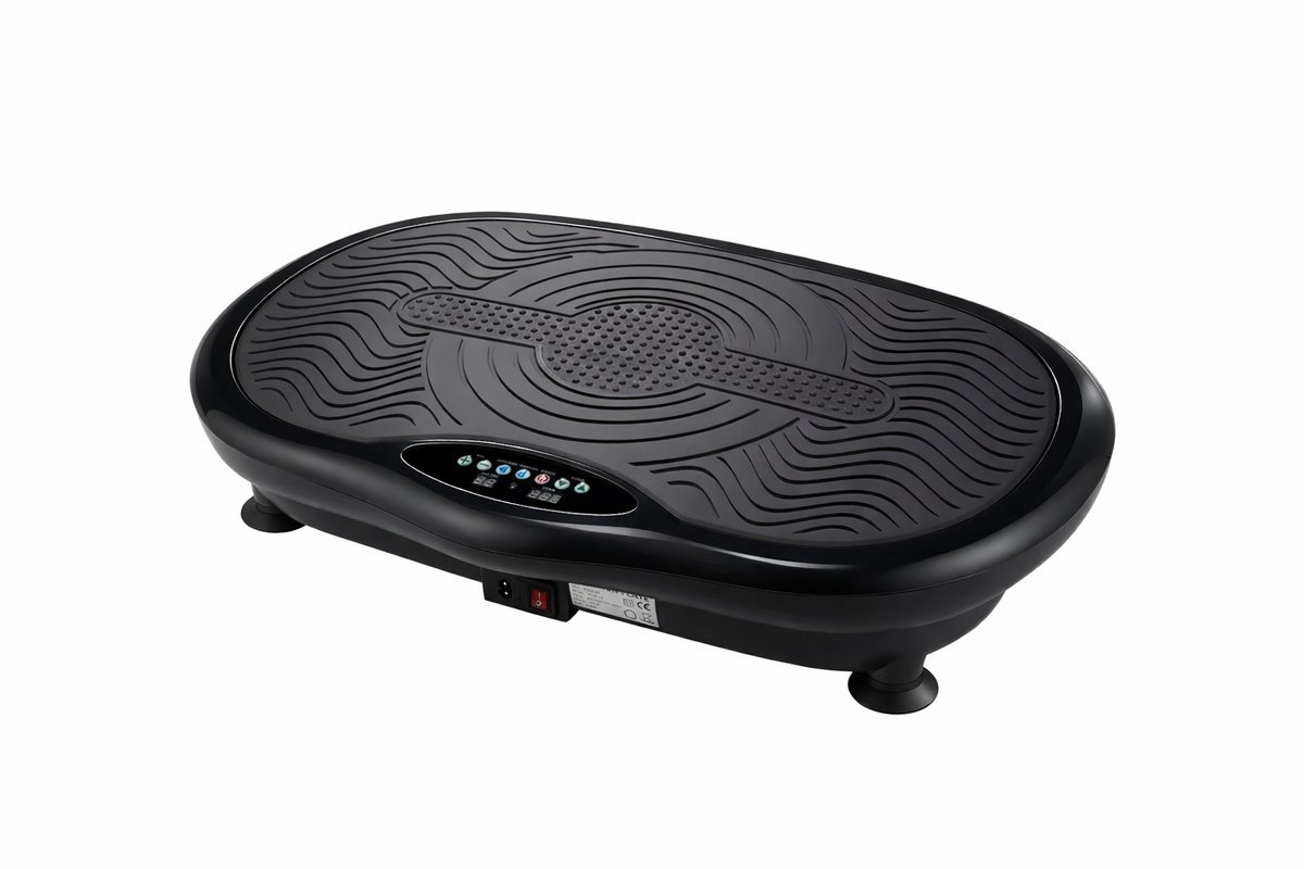 Lilac & Lily Slimme Trilplaat – Fitness voor thuis - Trilplatform - 120 Snelheden - Bluetooth - Incl. Weerstandsbanden & Yogamat