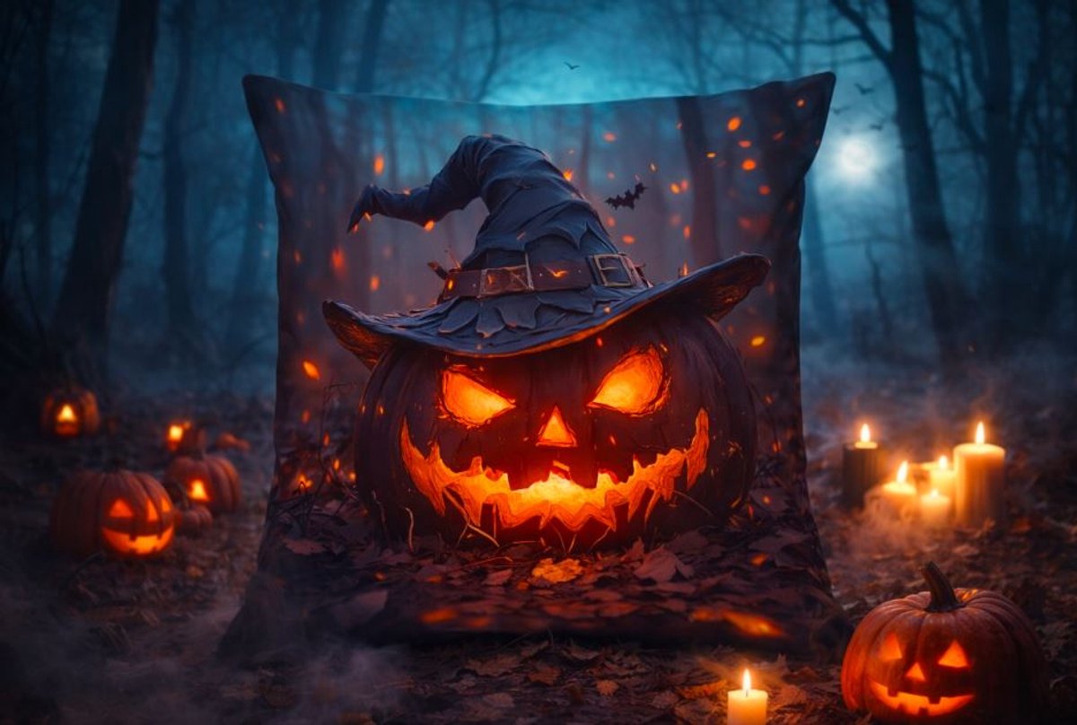 Haunted Nights Collection Kussenhoes - 45x45 cm
