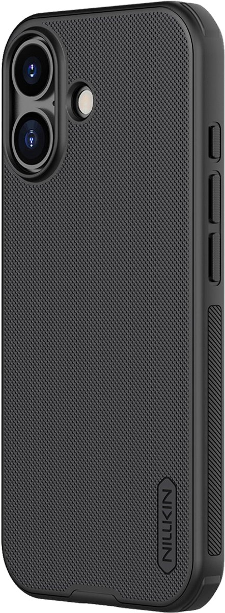Nillkin, Hoesje Geschikt Voor iPhone 17 Bi-Materiaal Super Frosted Pro, Zwart
