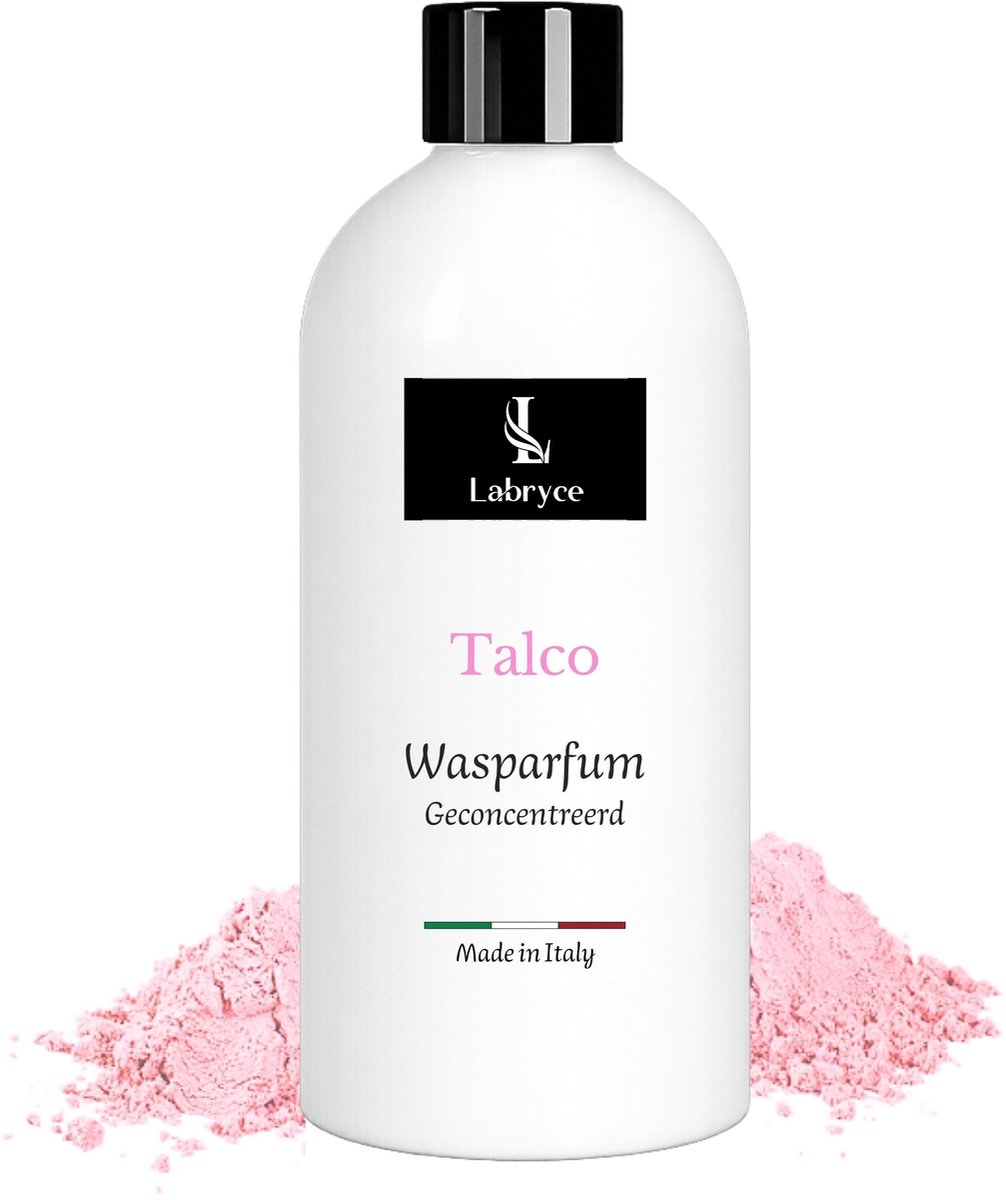 Labryce Wasparfum Talco - Poederzachte geur met talkpoeder & witte musk - 500 ml
