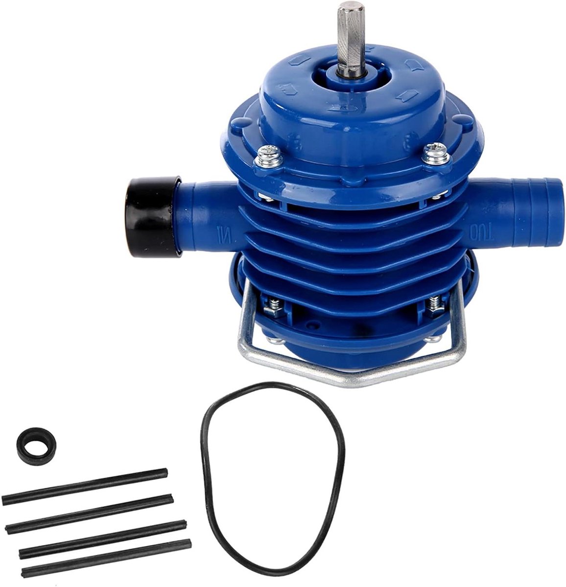 Elektrische Boor Waterpomp - Handpomp Micropomp - Water Verpompen - Zelfaanzuigende Techniek - 15.8 mm Binnendiameter - Zwart