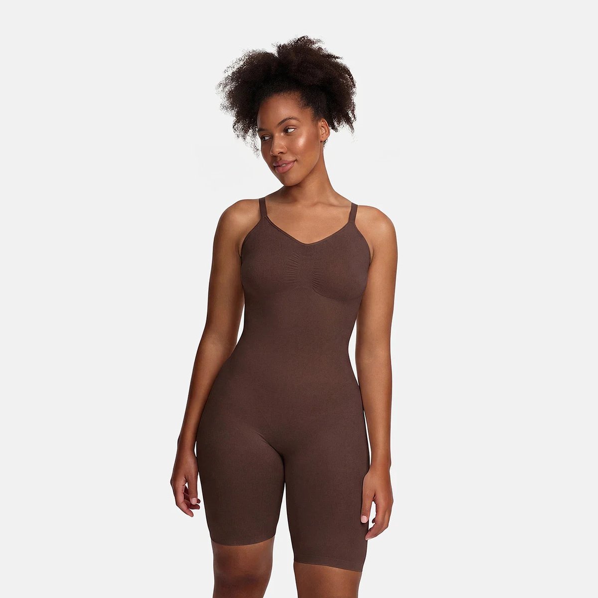 cfab by creamy fabrics Creamy Fabrics - Bodysuit Sculpting Shapewear Shorts - Ademend - Anti-Zweet - Ultra Zacht - Comfortabel - Sculptend - Perfect Voor Dagelijks Gebruik -
