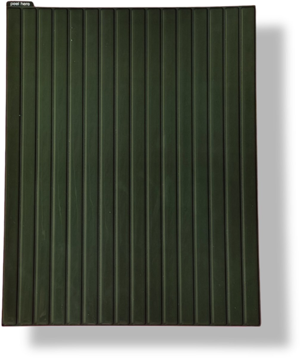 Plaktegel Mystic Green langwerpig 1mm