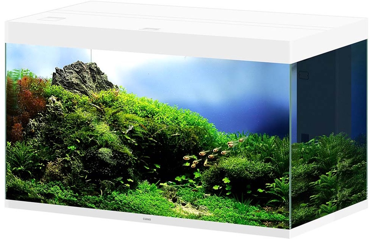 Ciano Aquarium Pro 100 Deep 300 liter | 102 x 58 x 61 cm | complete set Wit
