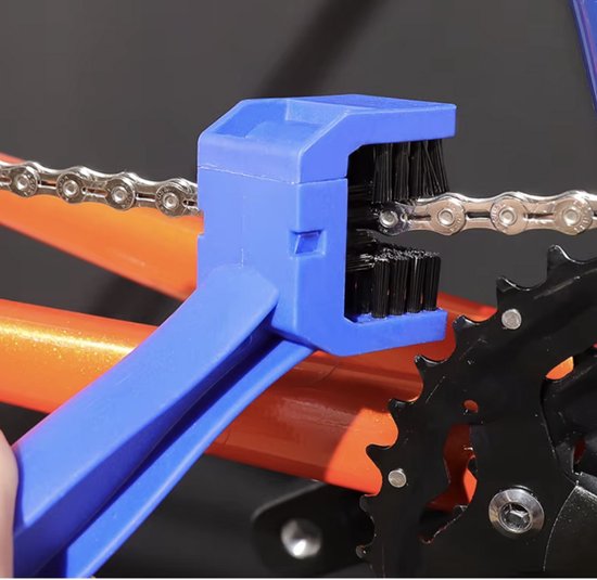 Oinker 520 Motor Kettingonderhoud Set - Kettingreiniger + Kettingspray + 3-Zijdige Kettingborstel - Complete Ketting Verzorgingskit voor Motorfiets — afbeelding 5