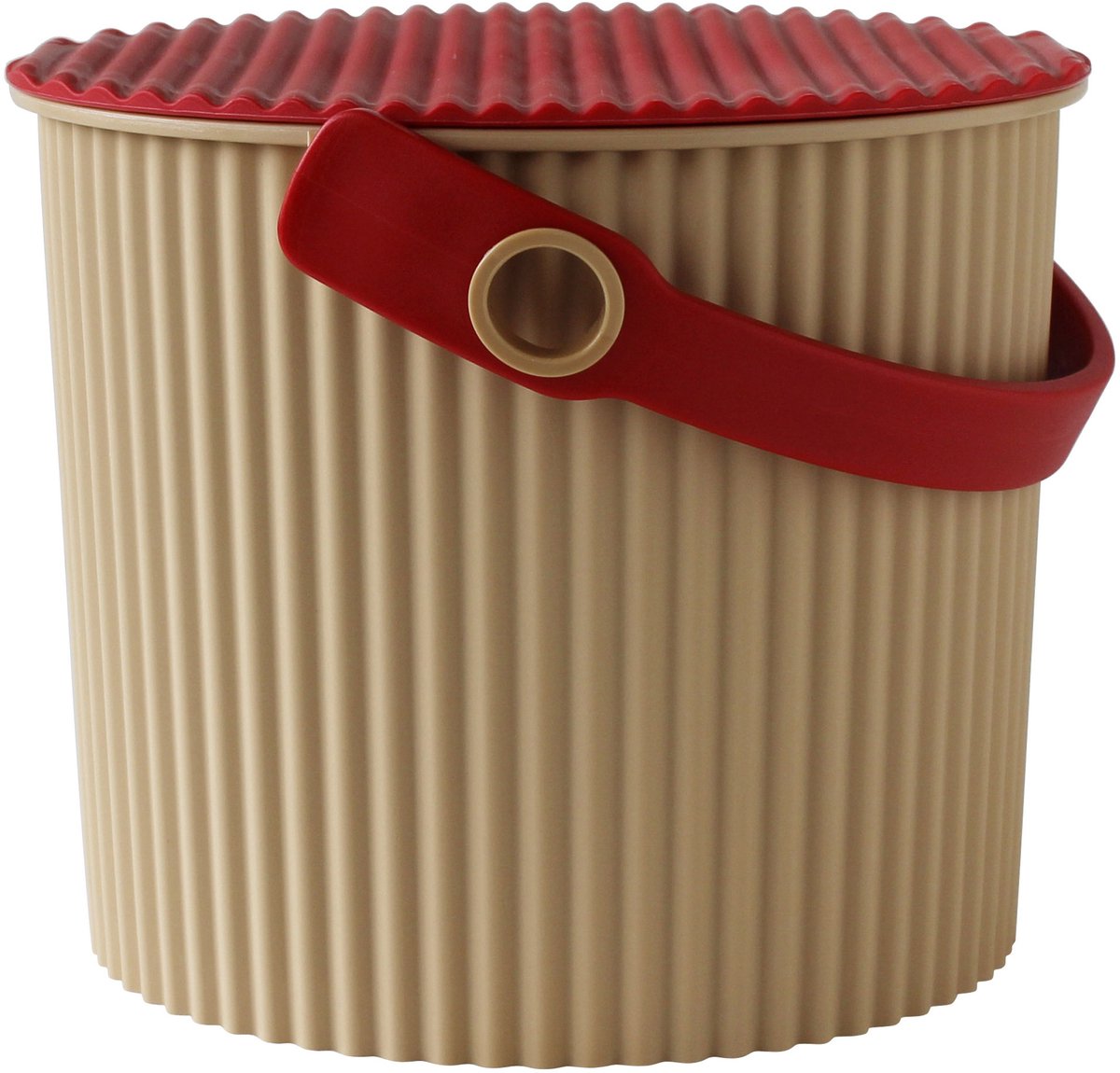 Hachiman Omnioutil Opbergemmer - Mini - Beige/Rood