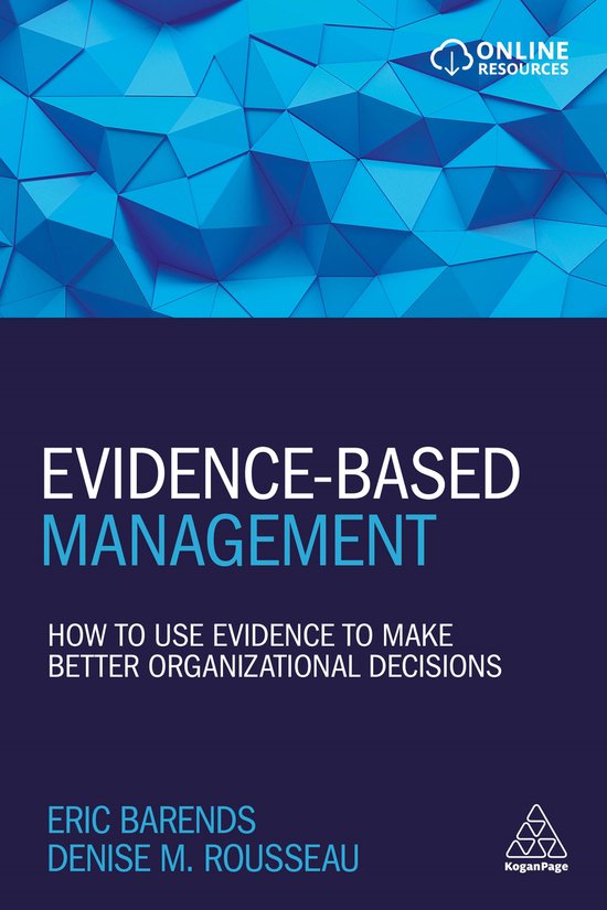 Evidence-Based Management - cover