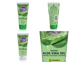 Aloe Pura Aloe Vera Gel - 100% Puur & Biologisch - Kalmerend, Hydraterend & Herstellend - Voordeelverpakking 1x150ml Met Kajal Sticker
