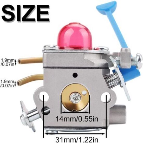 Geschikt voor Zama C1Q-W40A carburateur voor Husqvarna 128C 128L 128LD 128R 128RJ - Tuingereedschap van Zama — afbeelding 4