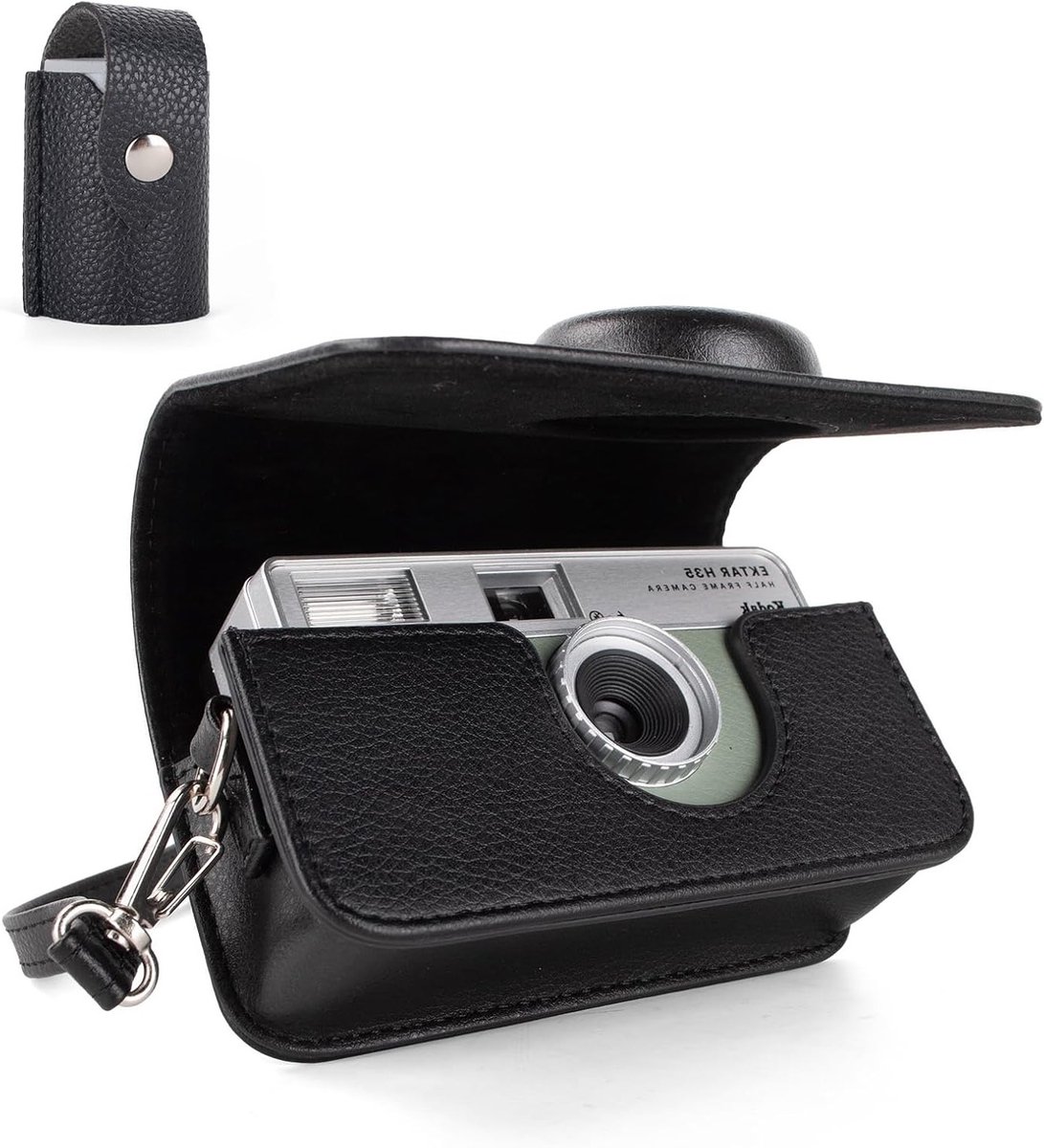 Beschermende PU Leren Tas voor Filmcamera's met Opbergruimte voor H35, F9 en 501F Filmcamera's, Ideaal voor Fotografie en Reizen