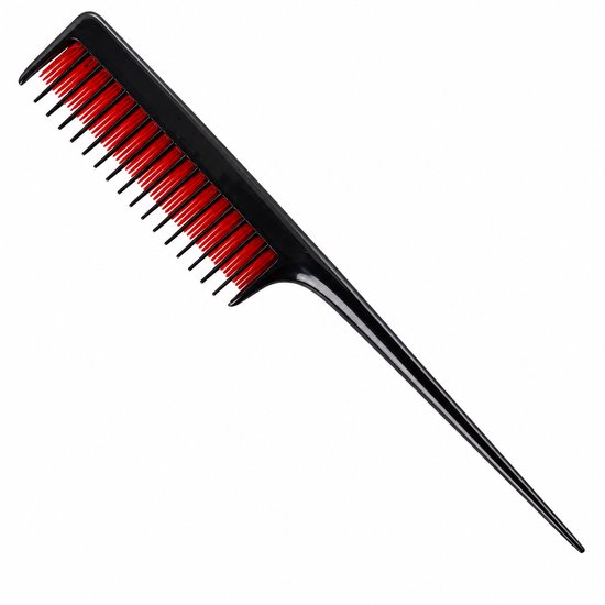 Haar in Stijl® Kam 8600 - Red Toupeer kam - Volume Styling Kapperskam
