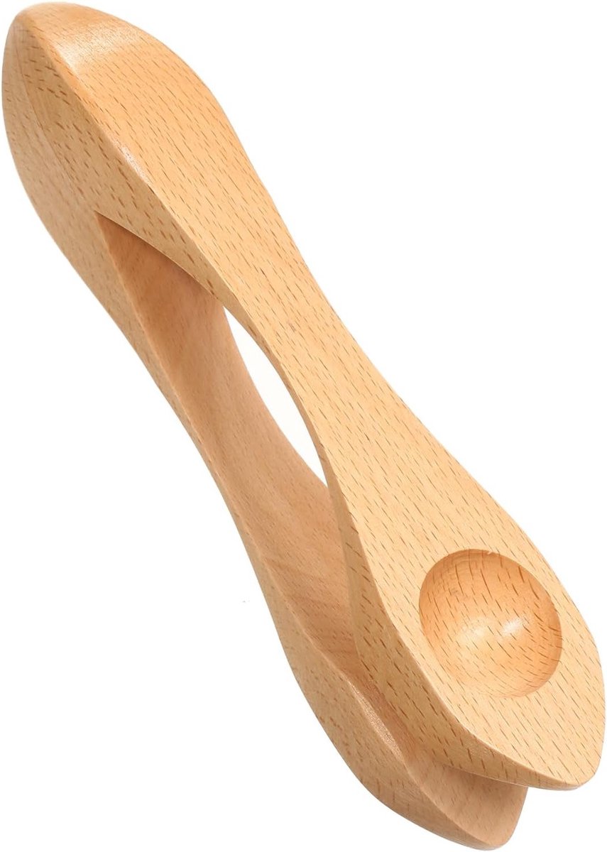 Houten Muzikale Lepel Geluidmaker voor Volwassenen en Kinderen - Handpercussie Instrument voor Creatieve Muziekervaring