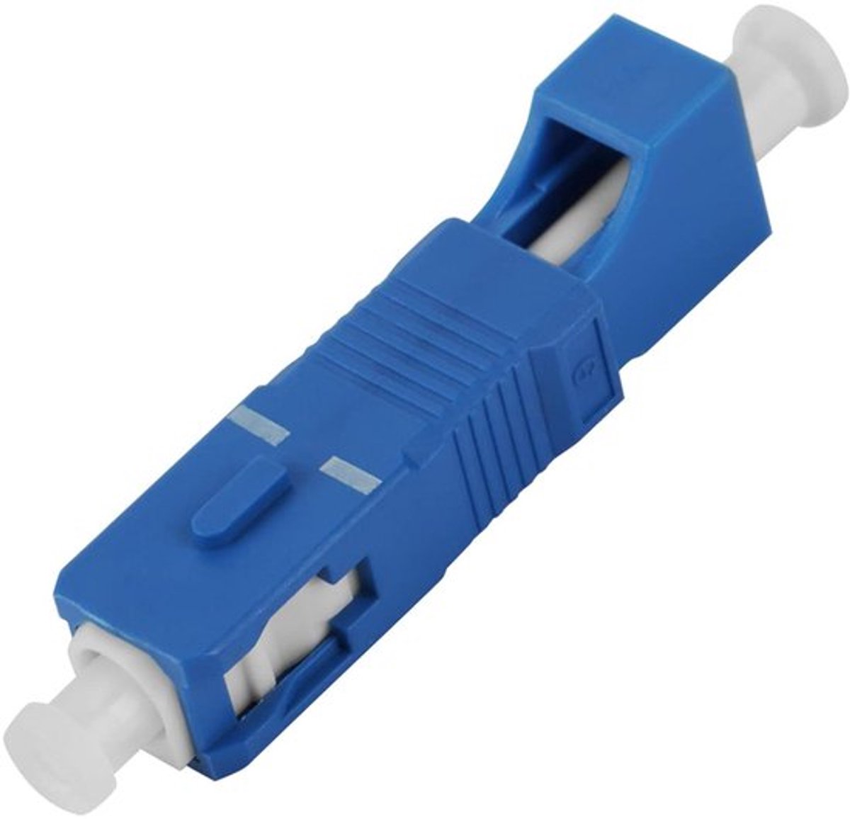 Glasvezelconverter SC Male naar LC Female - Single Mode - Optische Adapter.
