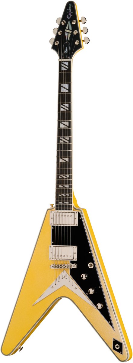 Epiphone Futura Flying V Custom Solaris Shift - Elektrische gitaar