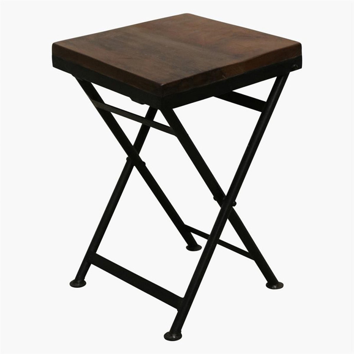 - factory bistro stool | 30x30x45 cm | bruin - bruin - 30x30x4