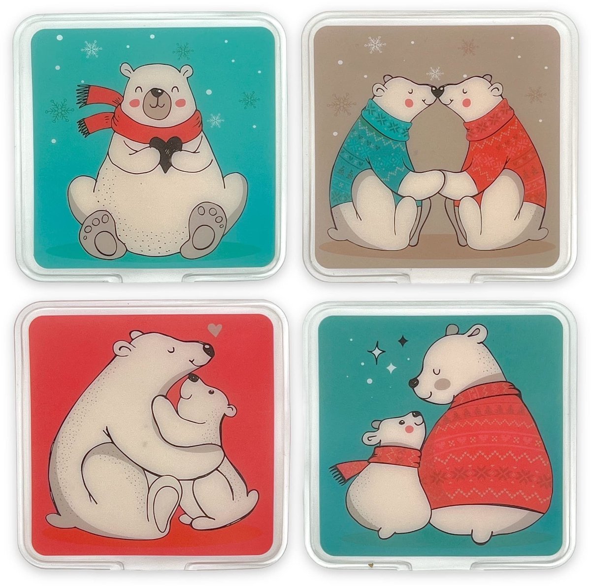 Dailygoods - Dailygoody - Handwarmers - Zakwarmers - Herbruikbaar en knuffelig - Set van 4 - Vingerwarmers voor koude handen - Perfect voor de winter