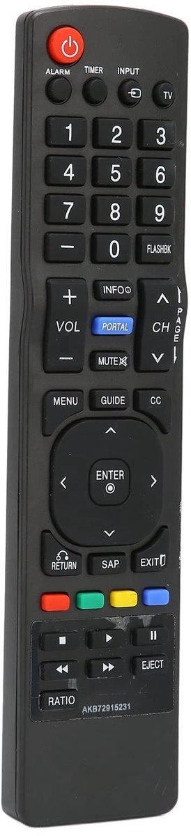 Dailygoods - Dailygoody - Universele afstandsbediening - Vervanging - Superieur gebruiksgemak - Compact formaat - Directe toegang tot functies - Geschikt voor vers